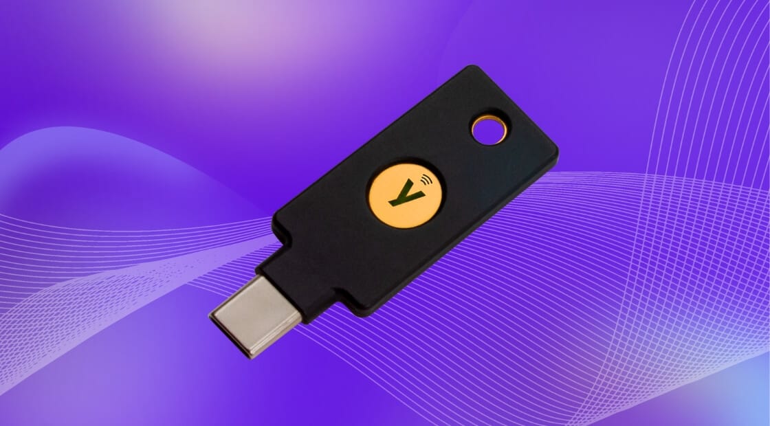 yubikey-on-purple-background