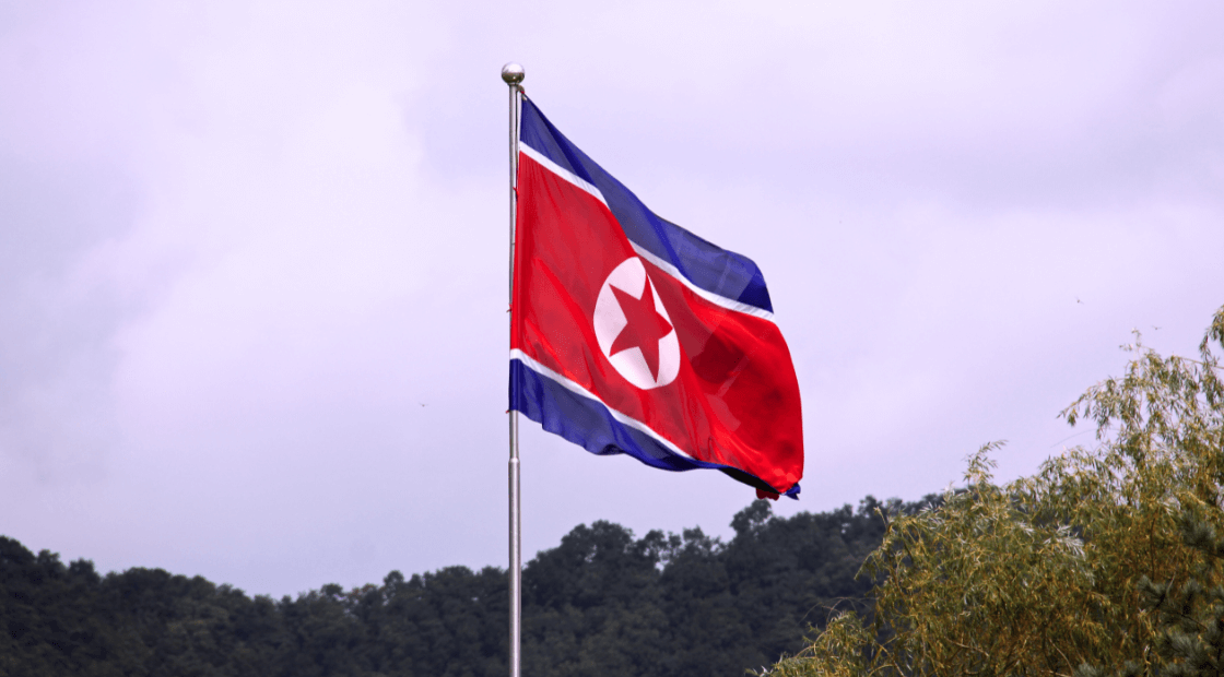 North Korean flag